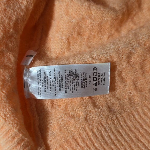 Loft Peach Color Tunic Sweater - Picture 6 of 7